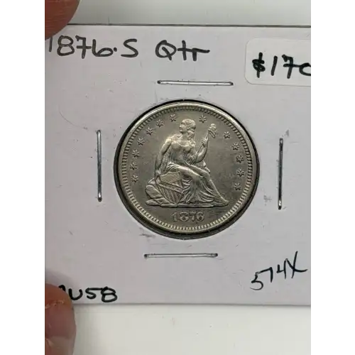 Liberty Seated Quarter Dollar