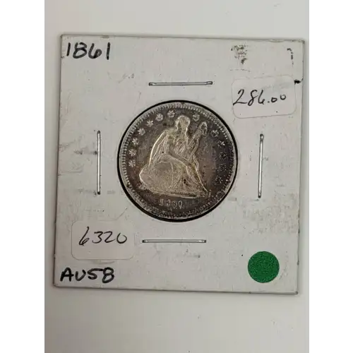 Liberty Seated Quarter Dollar
