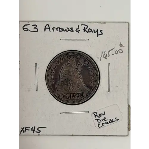 Liberty Seated Quarter Dollar