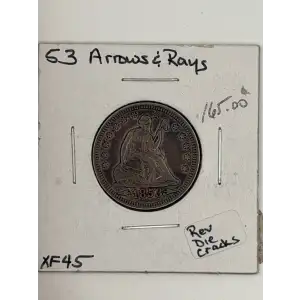 Liberty Seated Quarter Dollar