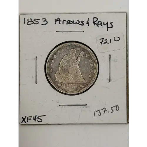 Liberty Seated Quarter Dollar