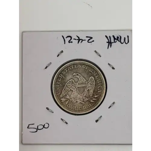 Liberty Seated Quarter Dollar