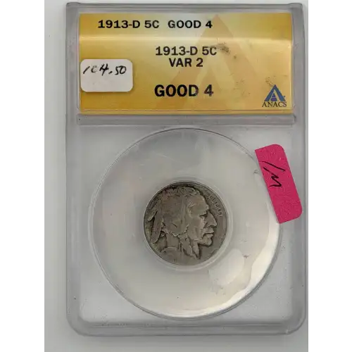 Nickel Five Cent Pieces-Indian Head or Buffalo