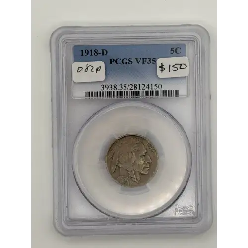 Nickel Five Cent Pieces-Indian Head or Buffalo