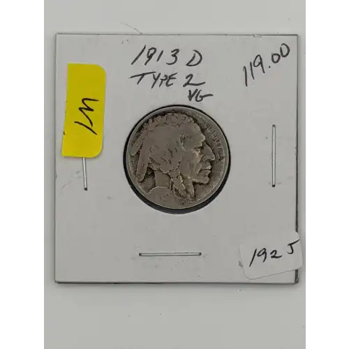 Nickel Five Cent Pieces-Indian Head or Buffalo