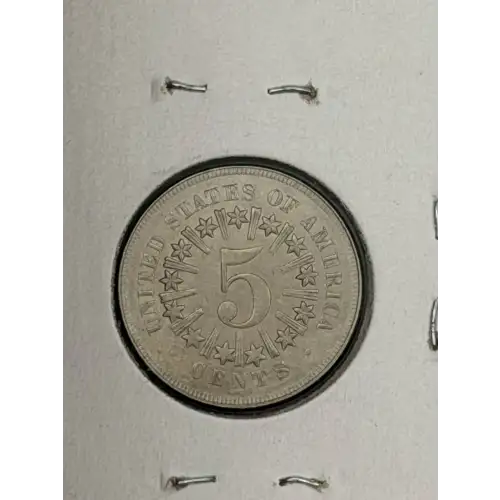 Nickel Five Cent Pieces-Shield 1866-1883