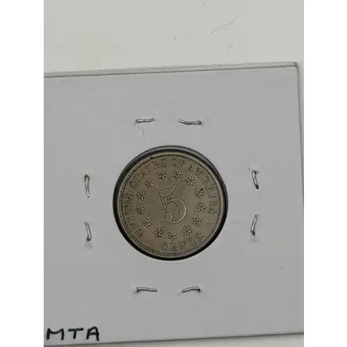 Nickel Five Cent Pieces-Shield 1866-1883 (2)