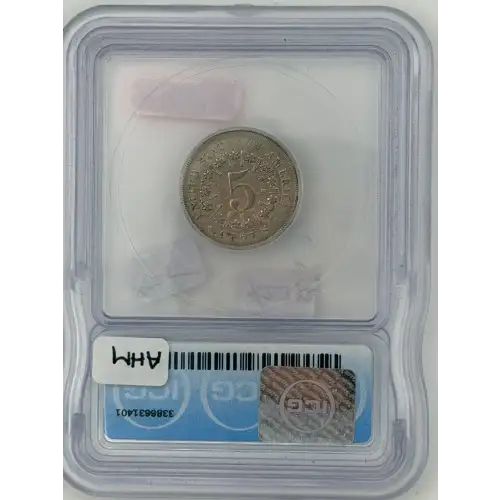 Nickel Five Cent Pieces-Shield 1866-1883 (2)
