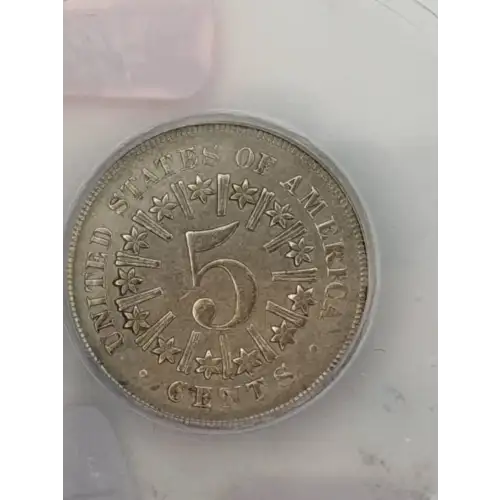 Nickel Five Cent Pieces-Shield 1866-1883 (4)