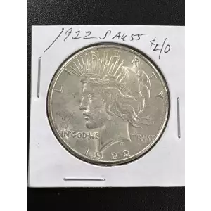 Peace Silver Dollar