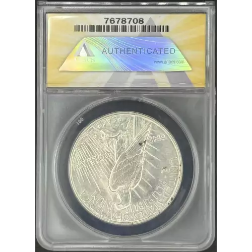 Peace Silver Dollar