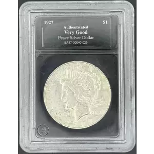 Peace Silver Dollar