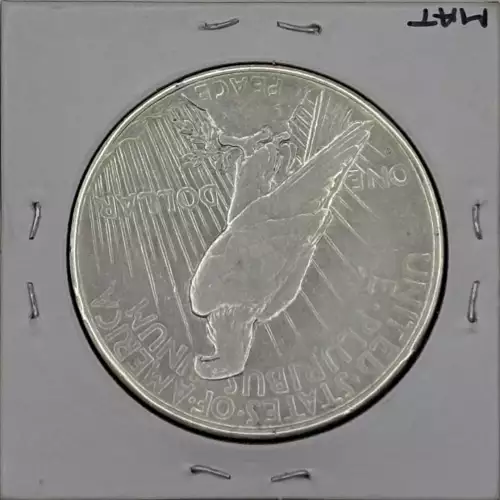 Peace Silver Dollar