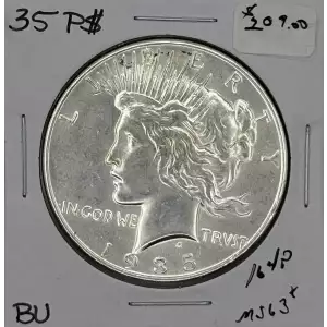 Peace Silver Dollar