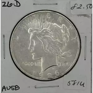 Peace Silver Dollar