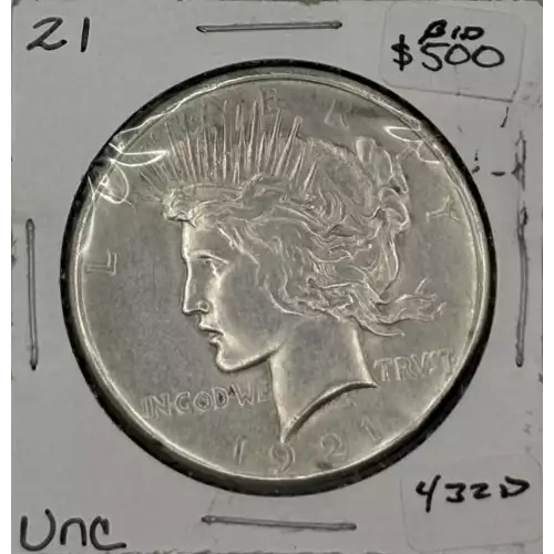 Peace Silver Dollar