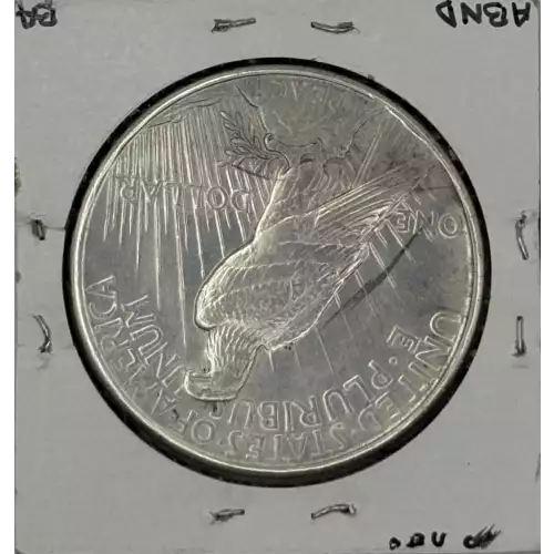 Peace Silver Dollar
