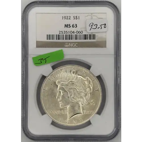 Peace Silver Dollar