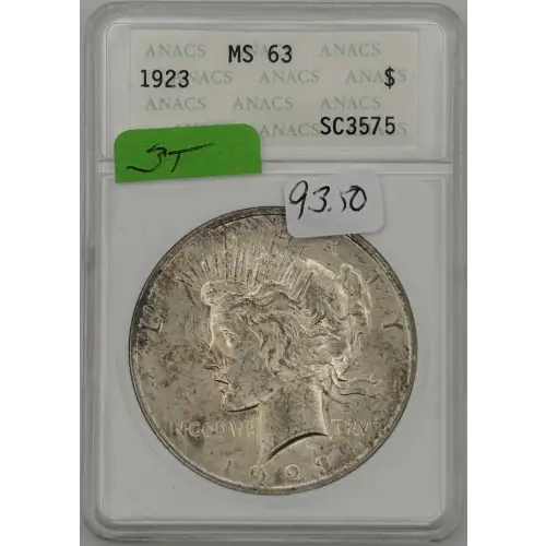 Peace Silver Dollar