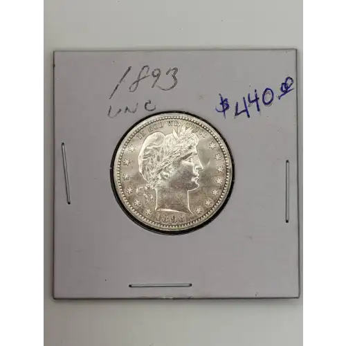 Quarter Dollars---Barber or Liberty Head