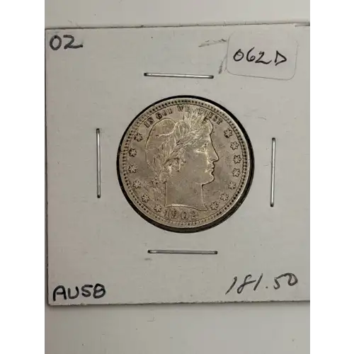 Quarter Dollars---Barber or Liberty Head