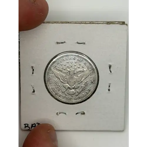 Quarter Dollars---Barber or Liberty Head (2)