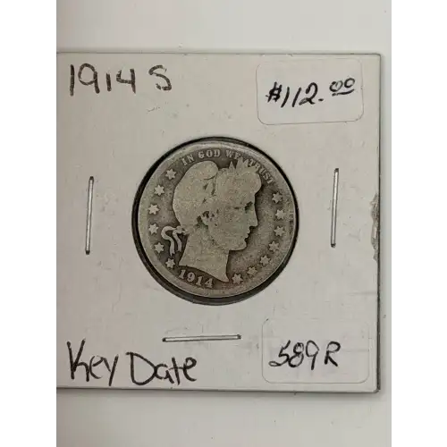 Quarter Dollars---Barber or Liberty Head