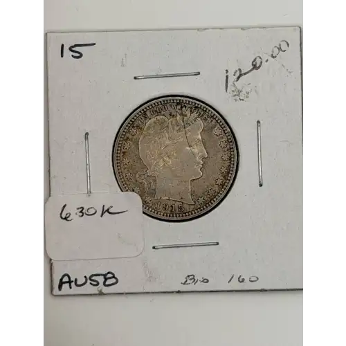 Quarter Dollars---Barber or Liberty Head