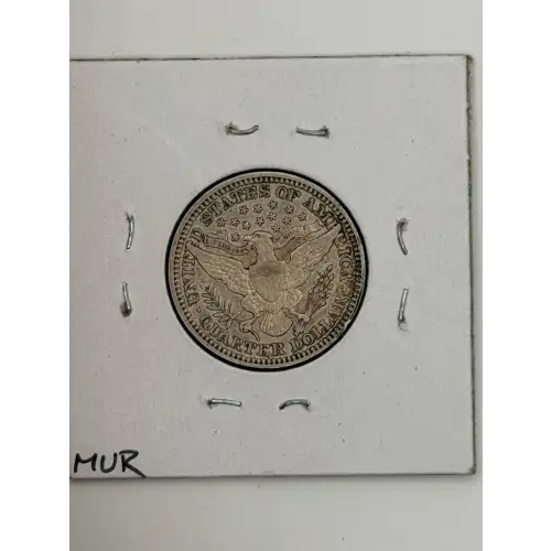 Quarter Dollars---Barber or Liberty Head (2)