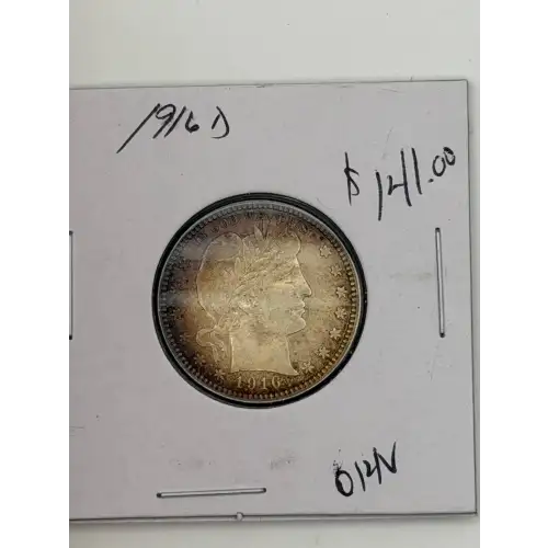 Quarter Dollars---Barber or Liberty Head