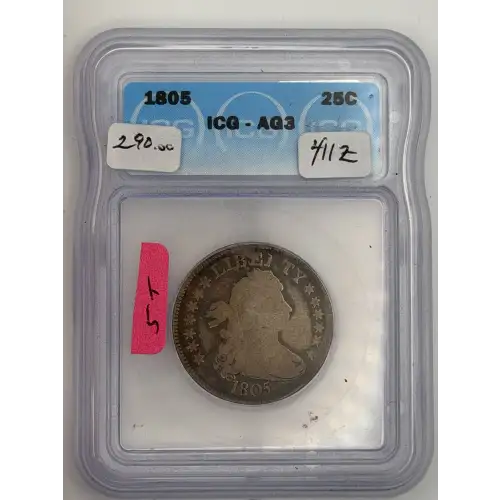 Quarter Dollars---Draped Bust