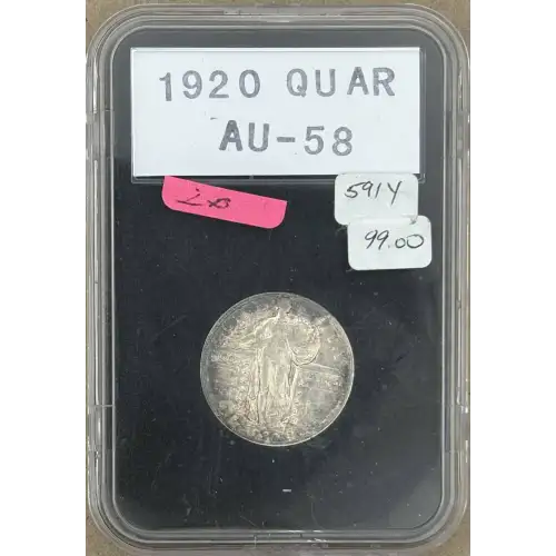 Quarter Dollars---Standing Liberty