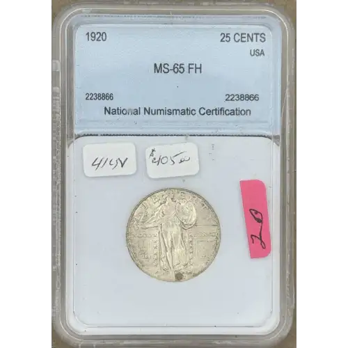 Quarter Dollars---Standing Liberty
