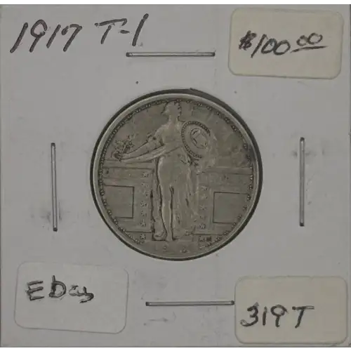 Quarter Dollars---Standing Liberty
