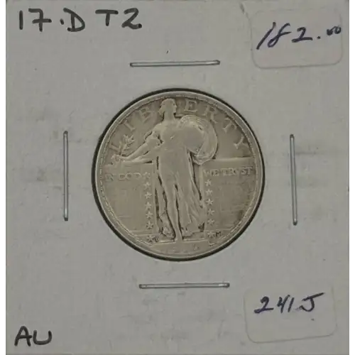 Quarter Dollars---Standing Liberty