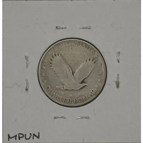 Quarter Dollars---Standing Liberty