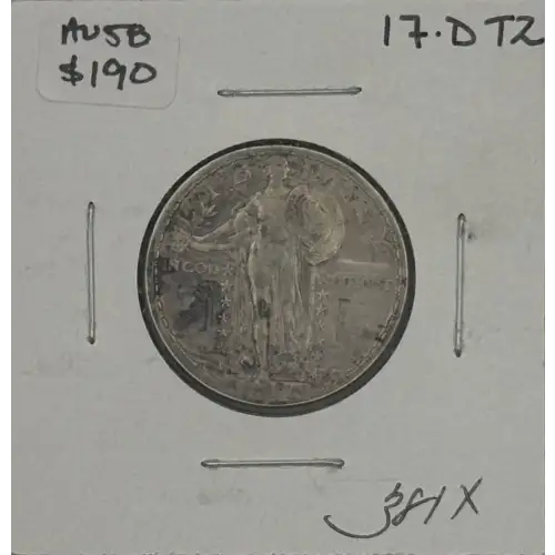Quarter Dollars---Standing Liberty