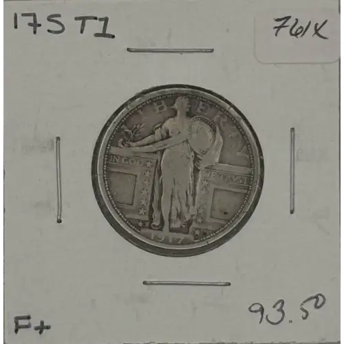 Quarter Dollars---Standing Liberty