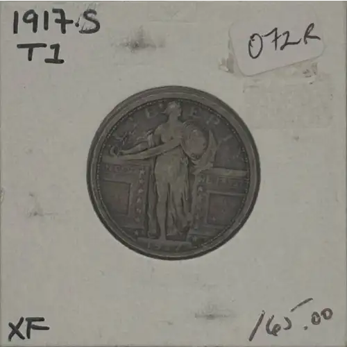 Quarter Dollars---Standing Liberty