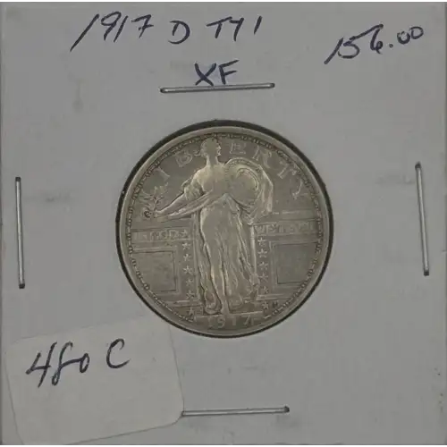 Quarter Dollars---Standing Liberty