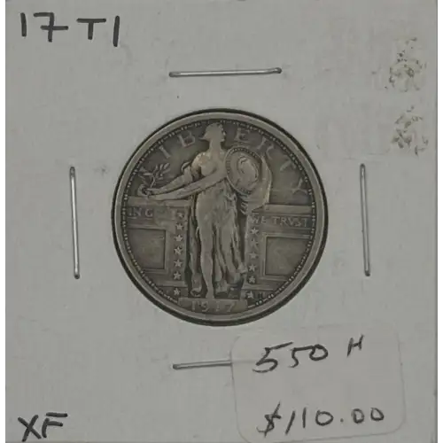Quarter Dollars---Standing Liberty