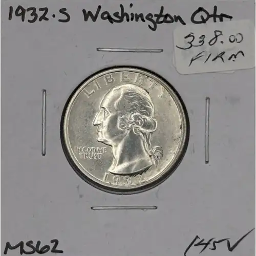 Quarter Dollars-Washington-Silver Coinage