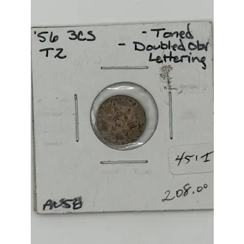 Silver Three Cent Pieces Trimes-1851-1873