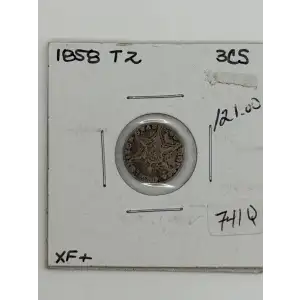 Silver Three Cent Pieces Trimes-1851-1873