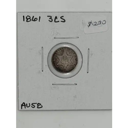 Silver Three Cent Pieces Trimes-1851-1873