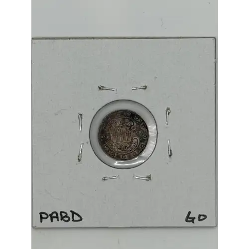 Silver Three Cent Pieces Trimes-1851-1873 (2)
