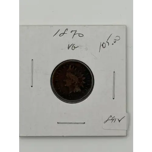 Small Cents-Indian Head 1859-1909 -Copper