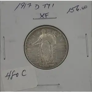 Quarter Dollars---Standing Liberty