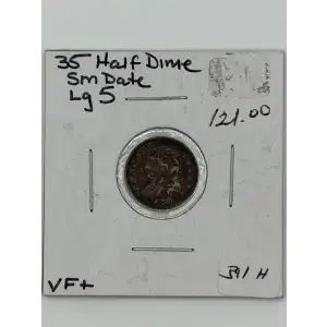 Half Dimes---Capped Bust 1829-1837 -Silver- 0.5 Dime
