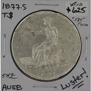 Trade Dollars---Trade Dollars 1873-1885 -Silver- 1 Dollar